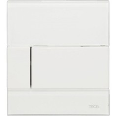 Панель смыва для писсуара TECE TECEsquare Urinal (9242800) стеклянная стекло белое, клавиша белая