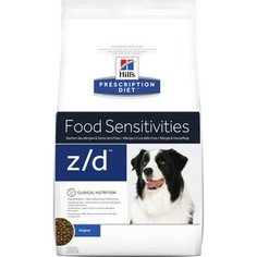 Сухой корм Hills Prescription Diet z/d Food Sensitivities Original диета при лечении пищевых аллергий для собак 10кг (5341) Hills