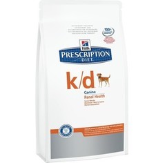 Сухой корм Hills Prescription Diet k/d Kidney Care with Chicken с курицей диета при лечении заболеваний почек и МКБ для собак 12кг (9182) Hills