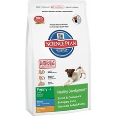 Сухой корм Hills Science Plan Puppy Healthy Development Puppy Mini with Chicken с курицей для щенков мелких пород 7,5кг (8919) Hills