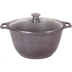 Кастрюля 2 л Kukmara Мраморная (кмк22а Кофейный мрамор)