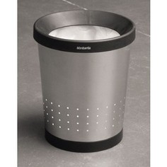 Корзина для бумаг коническая 5 л Brabantia (364303) матовая сталь