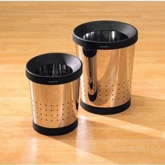 Корзина для бумаг коническая 11 л Brabantia (364327) полированная сталь