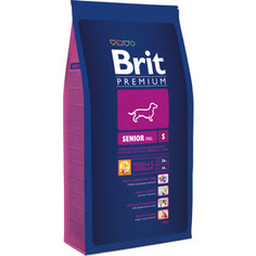 Сухой корм Brit Premium Senior S для пожилых собак мелких пород 8кг (132347) Brit*