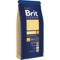 Сухой корм Brit Premium Adult M для взрослых собак средних пород 18кг (132358) Brit*