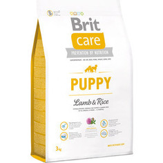 Сухой корм Brit Care Puppy All Breed Lamb & Rice гипоаллергенный с ягненком и рисом для щенков и молодых собак всех пород 3кг (132701) Brit*
