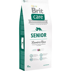 Сухой корм Brit Care Senior All Breed Lamb & Rice гипоаллергенный с ягненком и рисом для пожилых собак всех пород 12кг (132715) Brit*