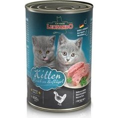 Консервы Leonardo Quality Selection Kitten Rich In Poultry с птицей для котят 400г (756249)
