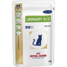 Паучи Royal Canin Urinary S/O Feline диета при заболеваниях мочевыводящих путей для кошек 100г (754001)