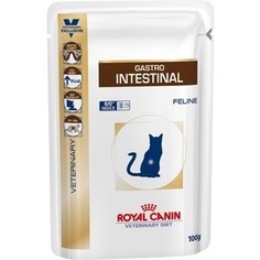 Паучи Royal Canin Gastro Intestinal Feline диета при нарушении пищеварения для кошек 100г (766001)