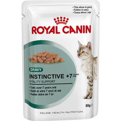 Паучи Royal Canin Instinctive 7+ кусочки в соусе для кошек старше 7 лет 85г (484001)
