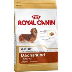 Сухой корм Royal Canin Adult Dachshund для собак от 10 месяцев породы Такса 1,5кг (686015)