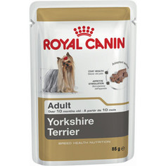 Паучи Royal Canin Adult Yorkshire Terrier паштет для собак от 10 месяцев породы Йоркширский терьер 85г (140012)