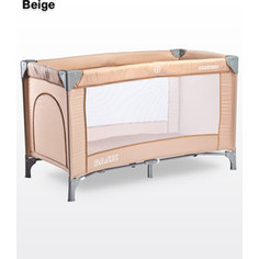 Манеж-кровать Caretero Basic Beige (бежевый)