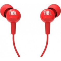 Наушники JBL C100SIU red