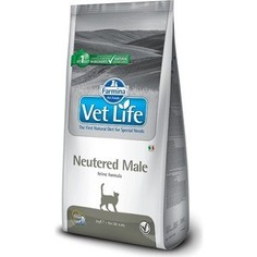 Сухой корм Farmina Vet Life Neutered Male Feline диета для кастрированных котов 10кг (24879)