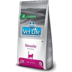 Сухой корм Farmina Vet Life Struvite Feline диета при МКБ для кошек 2кг (25319)