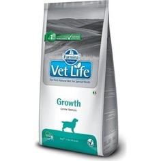 Сухой корм Farmina Vet Life Growth Canine диета при нарушении роста, укрепление иммунной системы для щенков 2кг (25203)