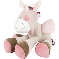 Игрушка мягкая Nattou Soft toy (Наттоу Софт Той) Nina, Jade & Lili Единорог 75 см 987035