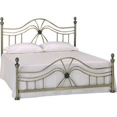 Кровать металлическая TetChair BEATRICE 160x200, цвет античная медь