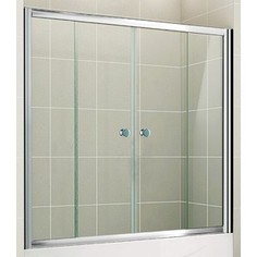 Душевая шторка Cezares Pratico (PRATICO-VF-2-150/140-C-Cr)