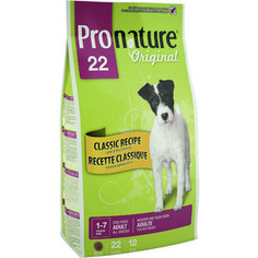Сухой корм Pronature Original 22 Adult Dog Classic Recipe Lamb & Rice Formula с ягненком и рисом для собак всех пород 13кг (102.503)