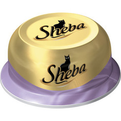 Консервы Sheba коктейль с тунцом и отборными креветками для кошек 80г (10116246)