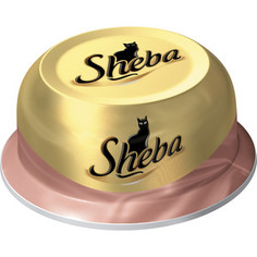 Консервы Sheba ассорти из сочного мяса цыпленка с уткой для кошек 80г (10116248)
