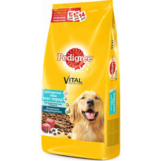 Сухой корм Pedigree Vital Protection с говядиной для собак всех пород 13кг (10113863 )