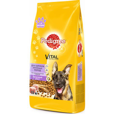 Сухой корм Pedigree Vital Protection с курицей для щенков крупных пород с 6 месяцев 13кг (10113867)