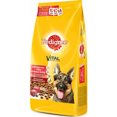 Сухой корм Pedigree Vital Protection с говядиной для собак крупных пород 13кг (10113864)