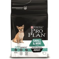 Сухой корм PRO PLAN OPTIDIGEST Sensitive Digestion Adult Small & Mini с ягненком для собак мелких пород с чувствительным пищеварением 7кг (12278941)