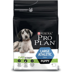 Сухой корм PRO PLAN OPTISTART Puppy Large Athletic с курицей и рисом для щенков крупных пород c атлетическим телосложением 12кг (12272432)