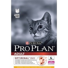 Сухой корм PRO PLAN OPTIRENAL Adult Cat Rich in Chicken с курицей для поддержания здоровья почек для кошек 1,5кг (12172066)