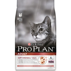 Сухой корм PRO PLAN OPTIRENAL Adult Cat Rich in Salmon с лососем для поддержания здоровья почек для кошек 3кг (5120622)