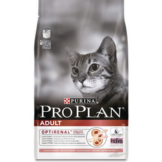 Сухой корм PRO PLAN OPTIRENAL Adult Cat Rich in Salmon с лососем для поддержания здоровья почек для кошек 10кг (12172132)