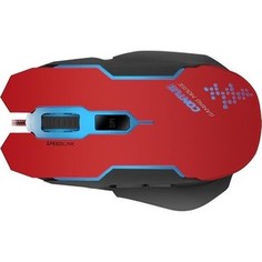 Игровая мышь Speedlink CONTUS black red