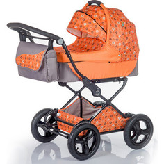 Коляска 2 в 1 BabyHit Evenly Plus Оранжевый (EVENLY Plus ORANGE)