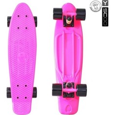 RT 401-P Скейтборд Fishskateboard 22 винил 56,6х15 с сумкой PINK/black