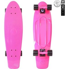 RT 402-P Скейтборд Big Fishskateboard 27 винил 68,6х19 с сумкой PINK/black