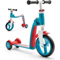 Scoot and Ride Самокат-беговел трансформер Highway Baby Plus Сине-красный (950888/цв 950894)