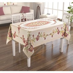 Скатерть Tabe Violas 160х220 гобеленовая жаккард пано (9152)
