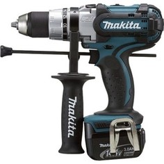 Аккумуляторная дрель-шуруповерт Makita DHP444RFE