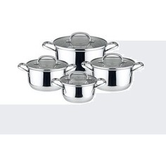 Набор кастрюль 8 предметов Winner (WR-1102)