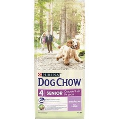 Сухой корм DOG CHOW Senior 9+ with Lamb с ягненком для пожилых собак старше 9 лет 14кг (12308565)