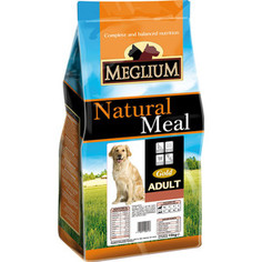 Сухой корм MEGLIUM Natural Meal Dog Adult Gold Breeders для взрослых собак 20кг (MS1320)