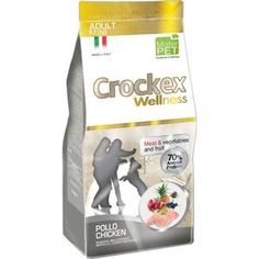 Сухой корм Crockex Wellness Adult Mini Chicken Meat & Vegetables & Fructs с курицей и рисом для собак мелких пород 2кг (MCF2702)