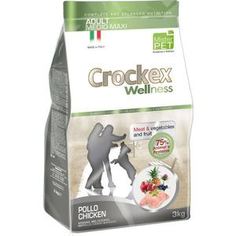 Сухой корм Crockex Wellness Adult Medio-Maxi Chicken Meat & Vegetables & Fructs с курицей и рисом для собак средних и крупных пород 3кг (MCF3403)