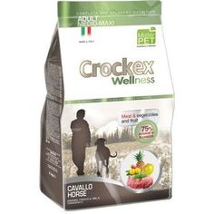 Сухой корм Crockex Wellness Adult Medio-Maxi Horse Meat & Vegetables & Fructs с кониной и рисом для собак средних и крупных пород 3кг (MCF3703)