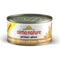 Консервы Almo Nature Classic Adult Cat with Chicken and Tuna с курицей и тунцом для кошек 140г (0271)